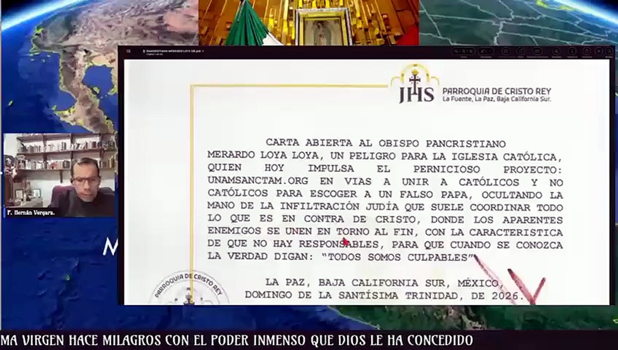 CARTA ABIERTA AL OBISPO PANCRISTIANO