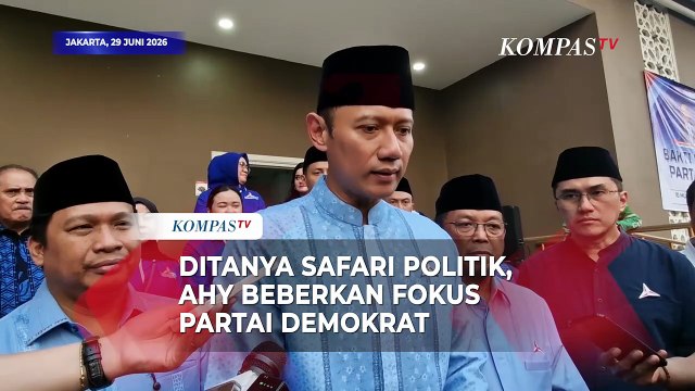 Ditanya Safari Politik, AHY Beberkan Fokus Partai Demokrat