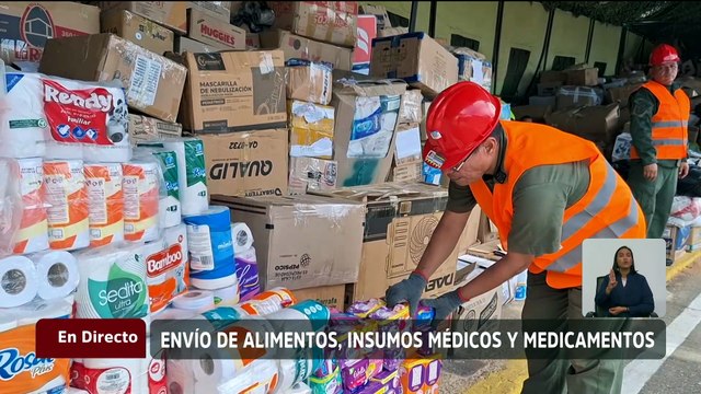 Gobernación del Zulia envía segundo cargamento de donaciones a la Región Capital
