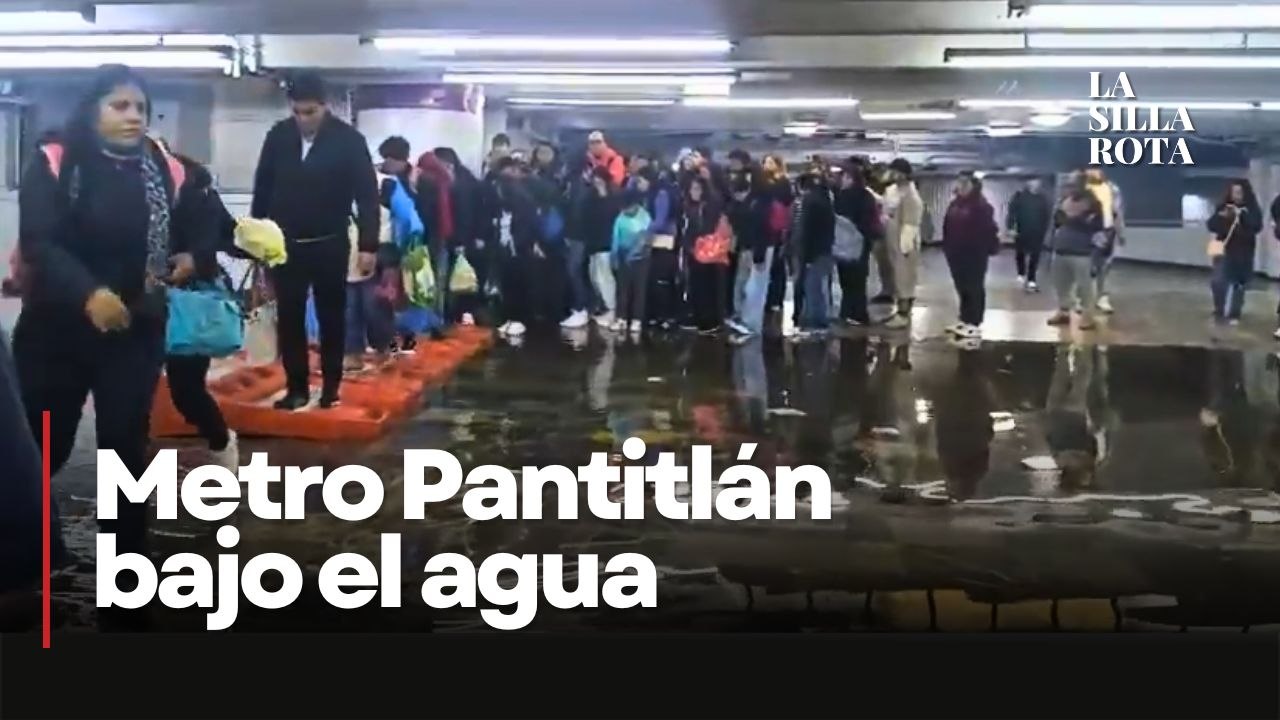 Lluvia inunda Pantitlán y colapsa Zaragoza