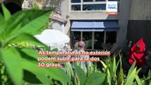 Esta aldeia em França oferece um refúgio natural do calor extremo