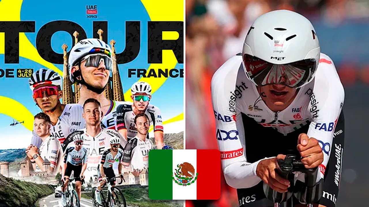 Isaac del Toro presente en el Tour de France 2026; confirman al mexicano  para hacer su debut