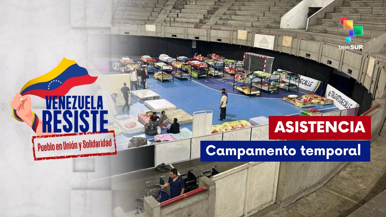 Coliseo de la Urbina recibe a personas damnificadas tras terremoto