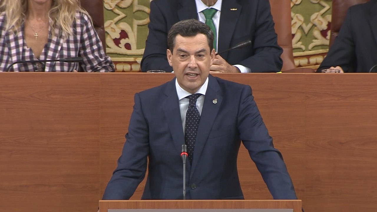 Juanma Moreno a Vox en su investidura: "Hay que saber ceder buscando el interés general de los andaluces"
