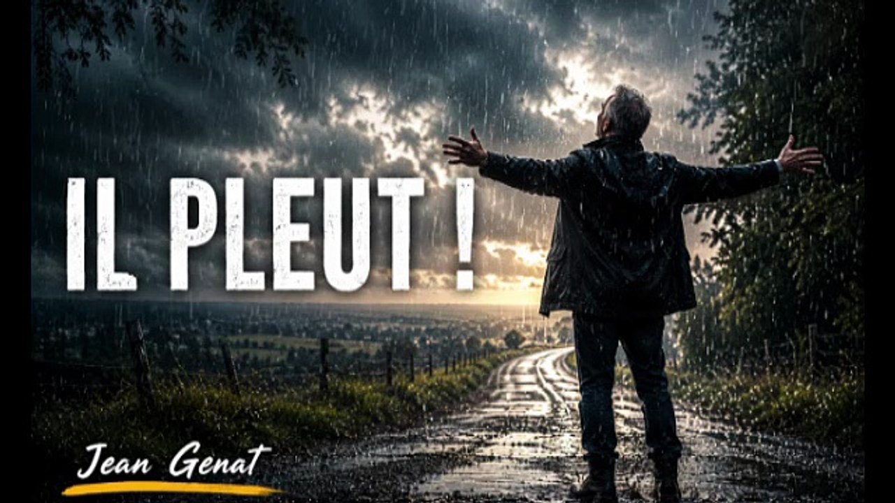 Il pleut ! – Une prose poétique sur la pluie, la canicule et le bonheur retrouvé  Jean Genat