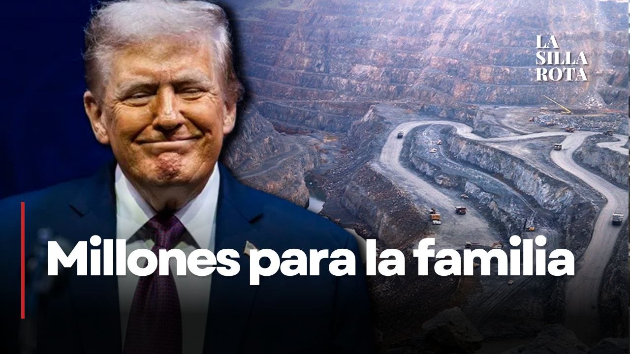 El negocio minero que favorece a los hijos de Trump