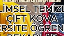 Bilimsel Temizlik ÇİFT KOVA TEMİZLİĞİ ÜNİVERSİTELİ BEKARLAR BURAYA