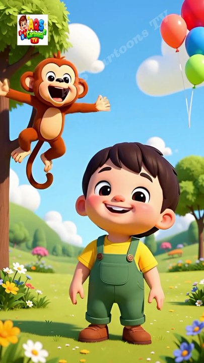M for Monkey |ABC Learning for Kids |Nursery Rhymes |AQS Cartoons TV