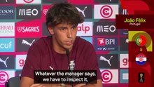 Felix jumps to the defence of Portugal boss Martinez