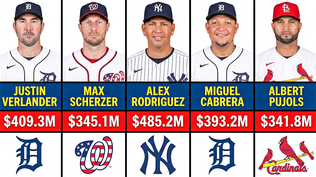 The Richest MLB Players of All Time