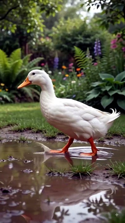 ⭐ Cute Duck Eating ASMR 🦆 | Relax & Enjoy