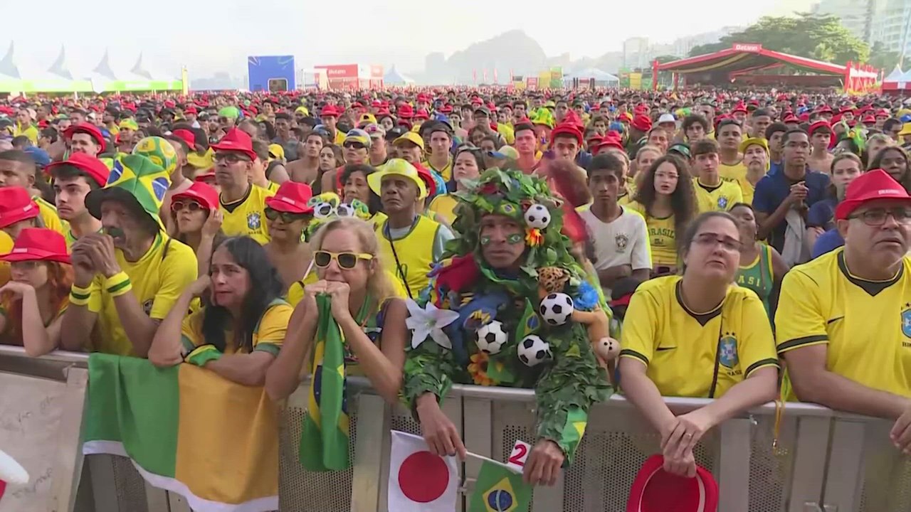 Reacción fans brasil