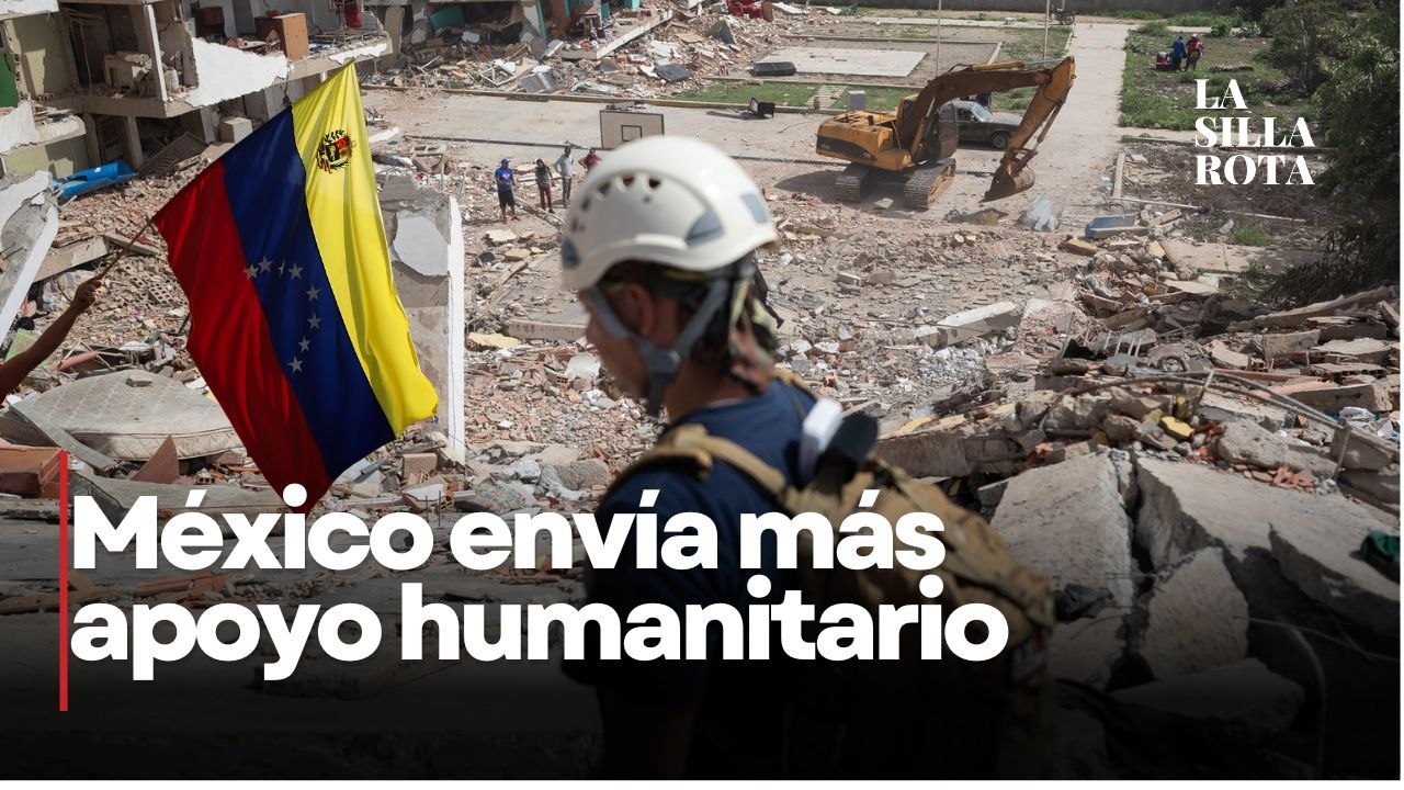 Sheinbaum confirma rescate de mexicanos en Venezuela tras los sismos