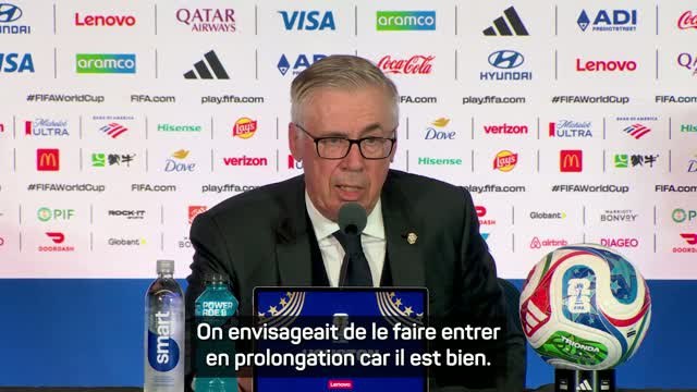 Brésil - Ancelotti explique pourquoi Neymar n'est pas entré