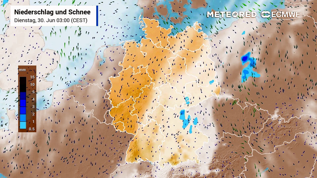 Regional in den kommenden Stunden immer wieder einzelne heftige Schauer und Gewitter!