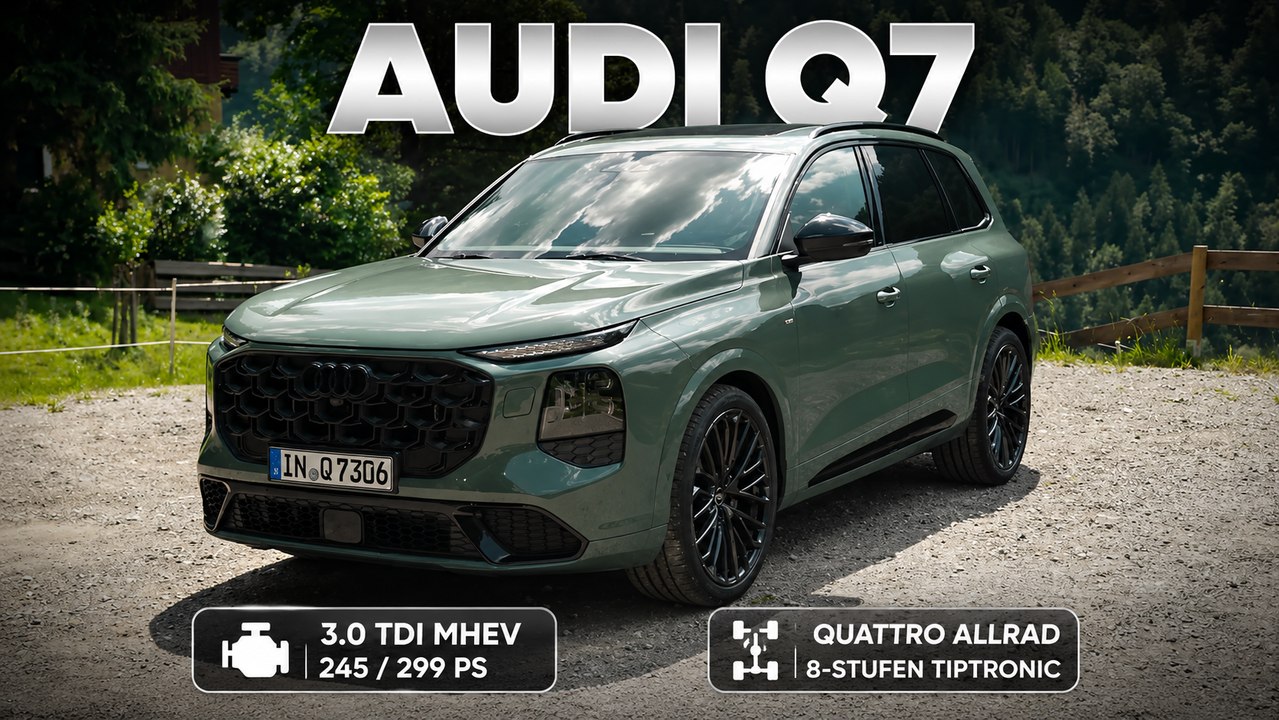 Audi Q7 Agavengrün: Alle Infos zur 3. Generation im Überblick