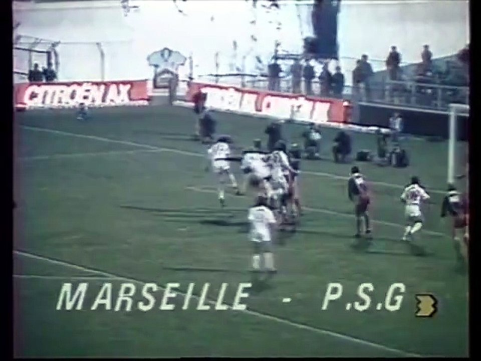 MARSEILLE - PARIS SG - 1986 - SAISON 1986/1987 -