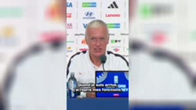 Bleus - Deschamps : Pour mon bien et celui de l'équipe, il fallait que je parte