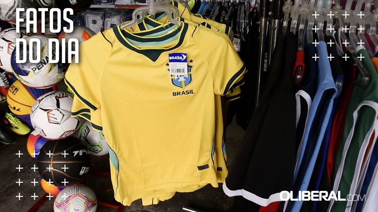 Com Copa e classificação do Brasil, venda de produtos esportivos crescem em Belém