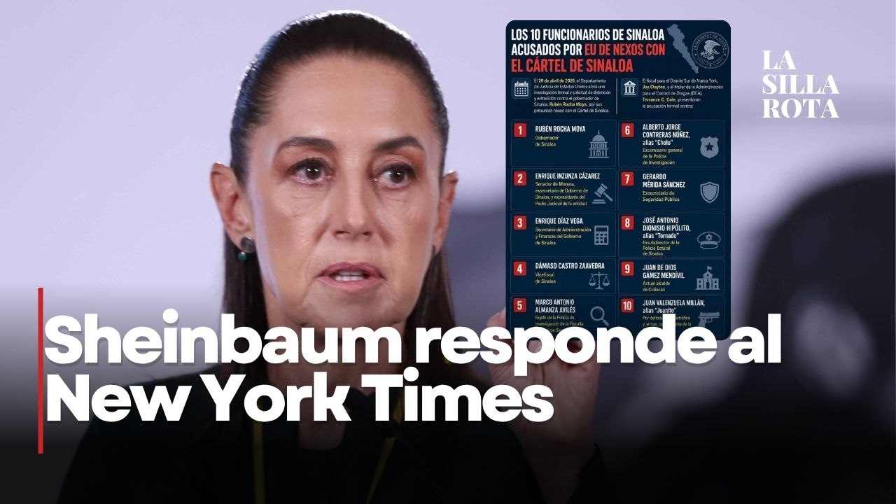 Sheinbaum niega cooperación de morenistas con Estados Unidos