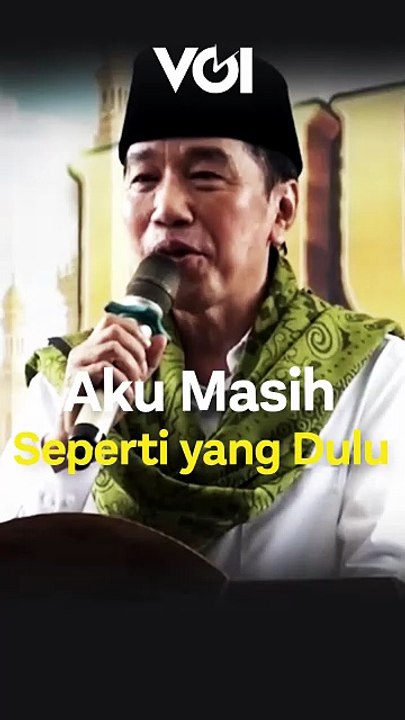 di Hadapan Kiai dan Santri Lampung, Jokowi Bilang Begini