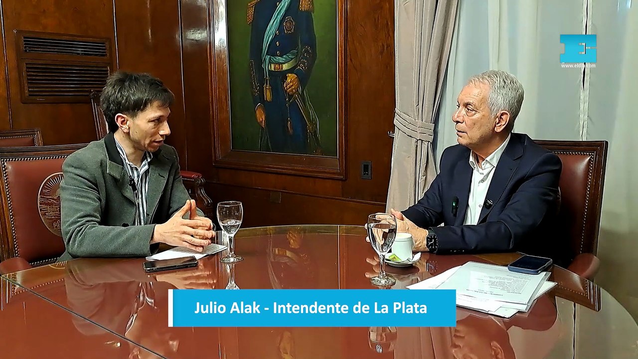 Julio Alak - intendente de La Plata