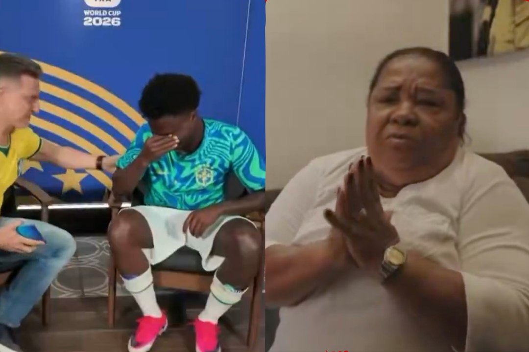 Vinícius Jr. rompe en llanto tras el emotivo mensaje de su abuela