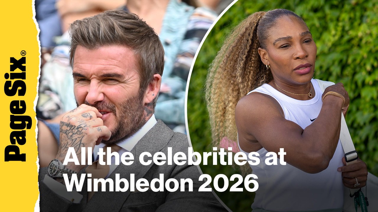 All the celebrities at Wimbledon 2026: David Beckham, Serena Williams, Romeo Beckham and more