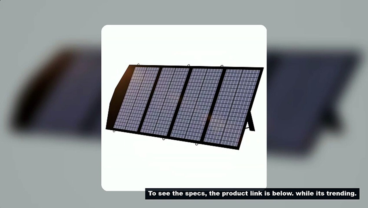 ALLPOWERS Foldable US Solar Cell Solar Charger 60 100 140 200W Portable Solar panel for Powerstation