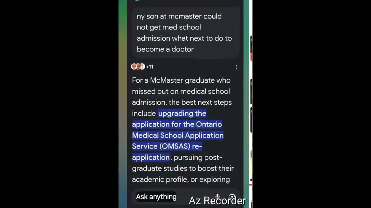 IF YOU ARE NOT SELECTED TO MACMASTER MED SCHOOL THEN WHAT SHOULD YOU DO?