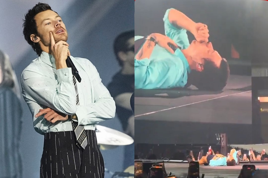 El colapso de Harry Styles en el escenario fue por un susto de atragantamiento, no por la ola de calor