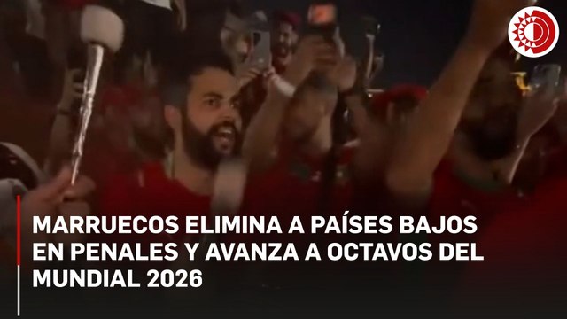 Marruecos avanzó a los octavos de final del Mundial 2026 tras eliminar a Países Bajos