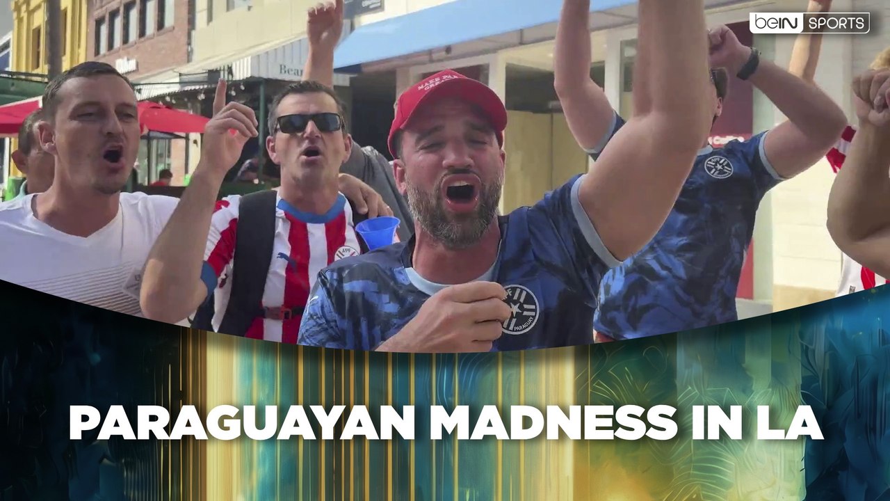 Paraguayan Fans Go Wild in Los Angeles After Eliminating Germany | beIN SPORTS USA