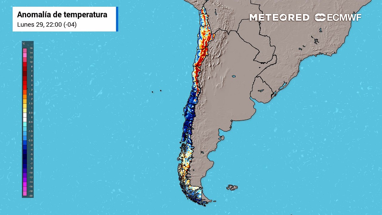 Mañanas frías y tardes ligeramente templadas en Santiago