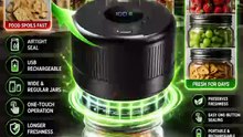 Mason Jar Vacuum Sealer Kit Review | Keep Food Fresh Longer with Electric Vacuum Sealer!