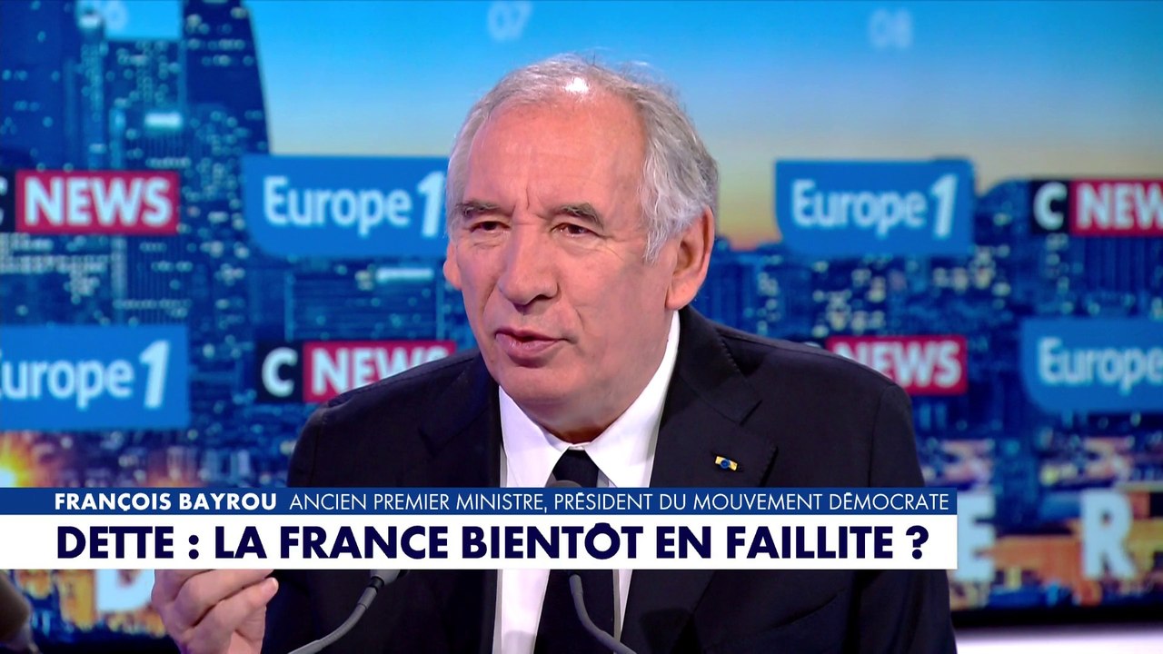 François Bayrou : «On va vers une guerre des générations si on ne fait rien»