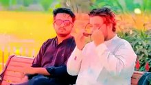 With friend M _ K