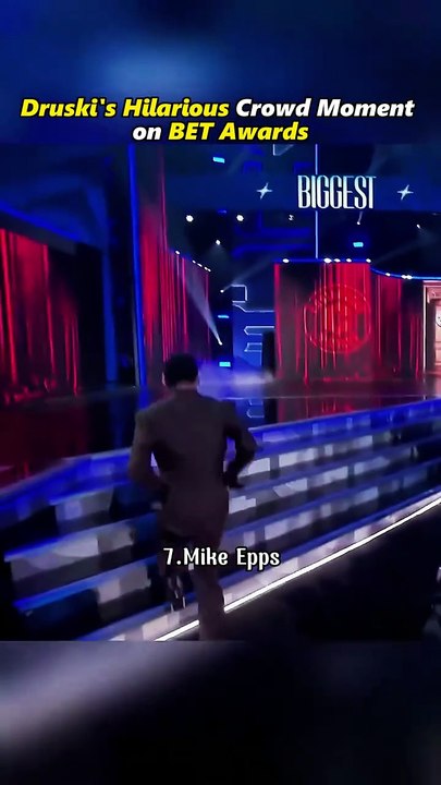 DRUSKI FUNNY CROWD MOMENTS AT 2026 bet awards