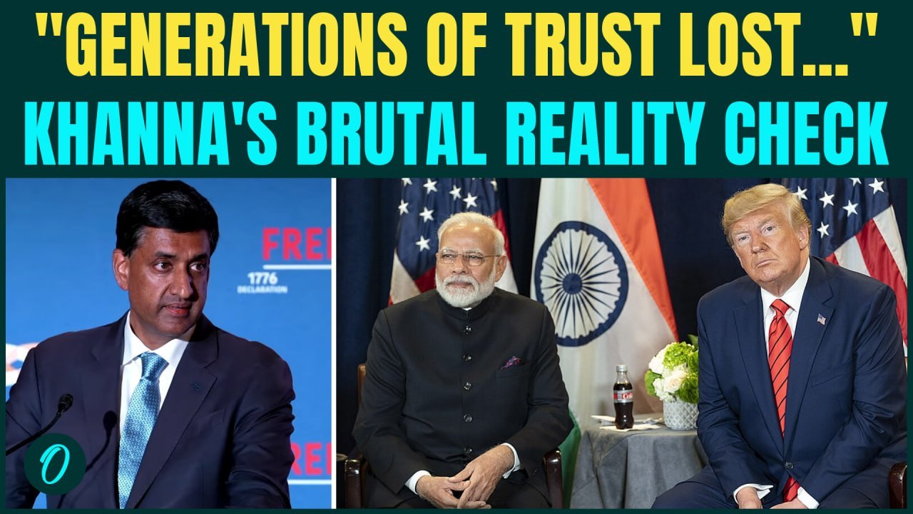 Ro Khanna DROPS Hard-Hitting Facts on U.S India Ties Under Trump Administration at USISPF Event
