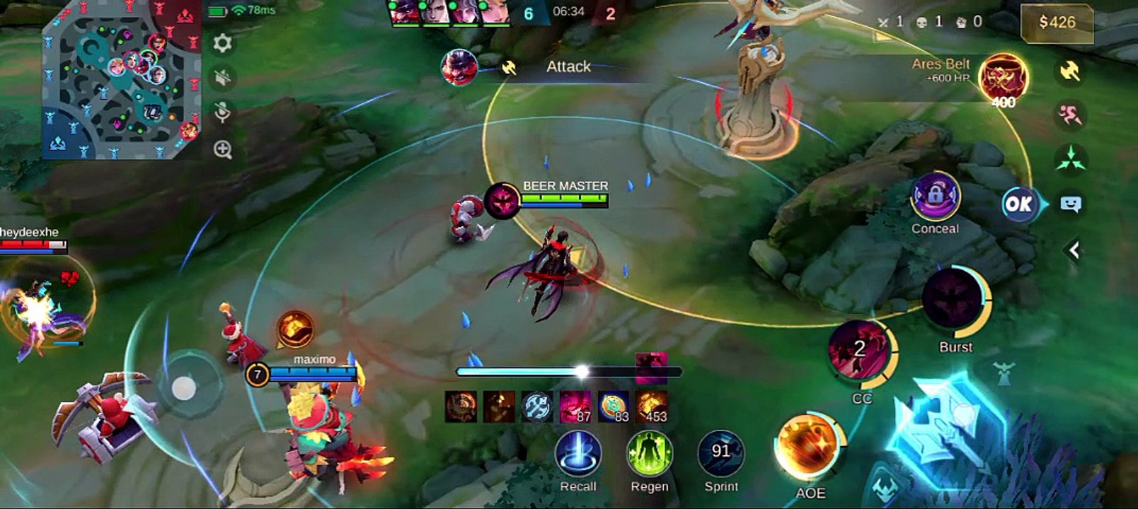 MOBILE LEGENDS ( CECILION )