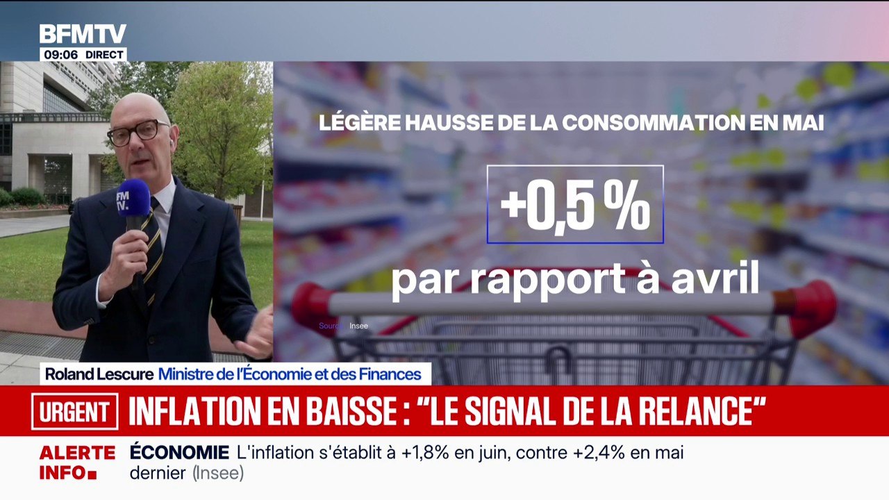 "Le taux du Livret A va augmenter", assure Roland Lescure, ministre de l'Économie et des Finances