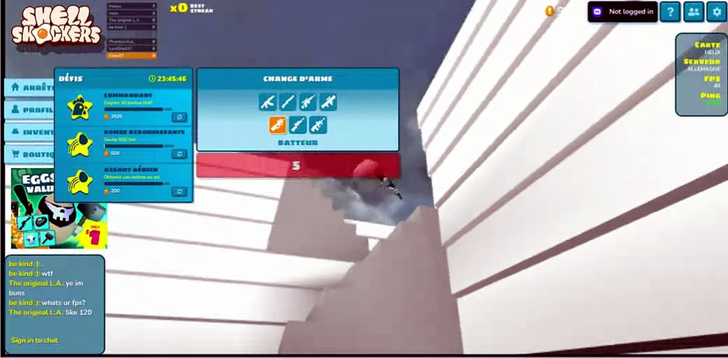 Ma 1ère vidéo#Shell Sockers
