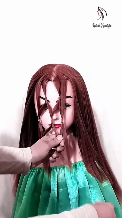 Easy open hairstyle hack for girls 🎀