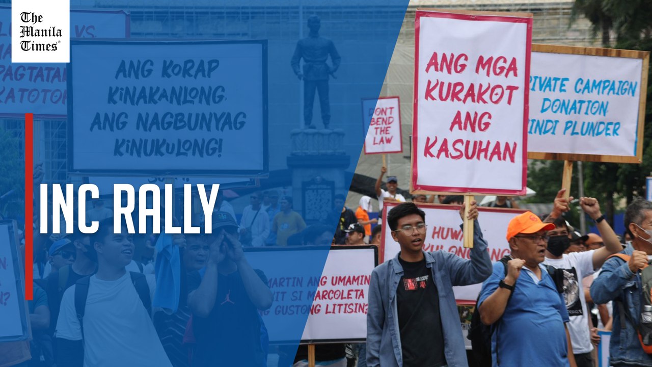 INC holds rally