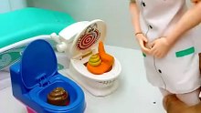 Satisfying With Unboxing Doctor Toys And Funny Toilet Playset, ASMR Videos #shorts