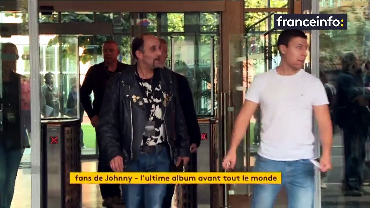 2018 - Johnny Hallyday : Mon Pays C'est l'Amour écouté avant sa sortie dans Vu des Régions sur franceinfo (25 Octobre)