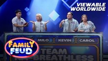 Family Feud: TEAM KA-BREATHLESS, SANAY MAKIPAGRAMBULAN SA CLASSROOM?! (Episode 1025)