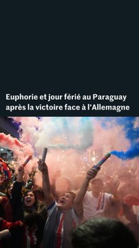 Coupe du monde 2026 : l'euphorie après la victoire du Paraguay face à l'Allemagne