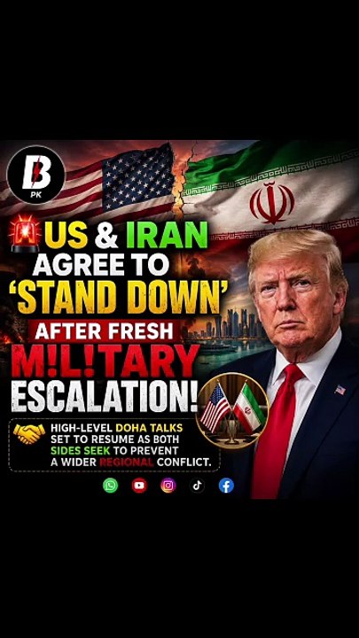 US says it has agreed to 'stand down' after exchange of str!kes with Iran