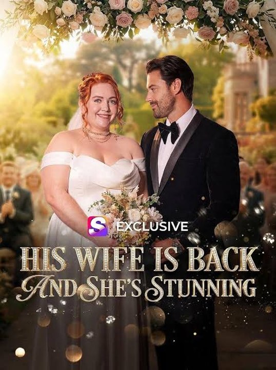 his wife is back and she's stunning